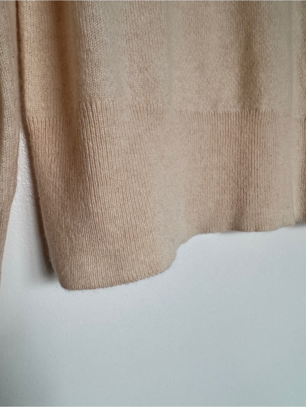 NWT J. CREW 100% cashmere classic-fit crewneck sweater hthr natural small BA400 - Picture 5 of 15